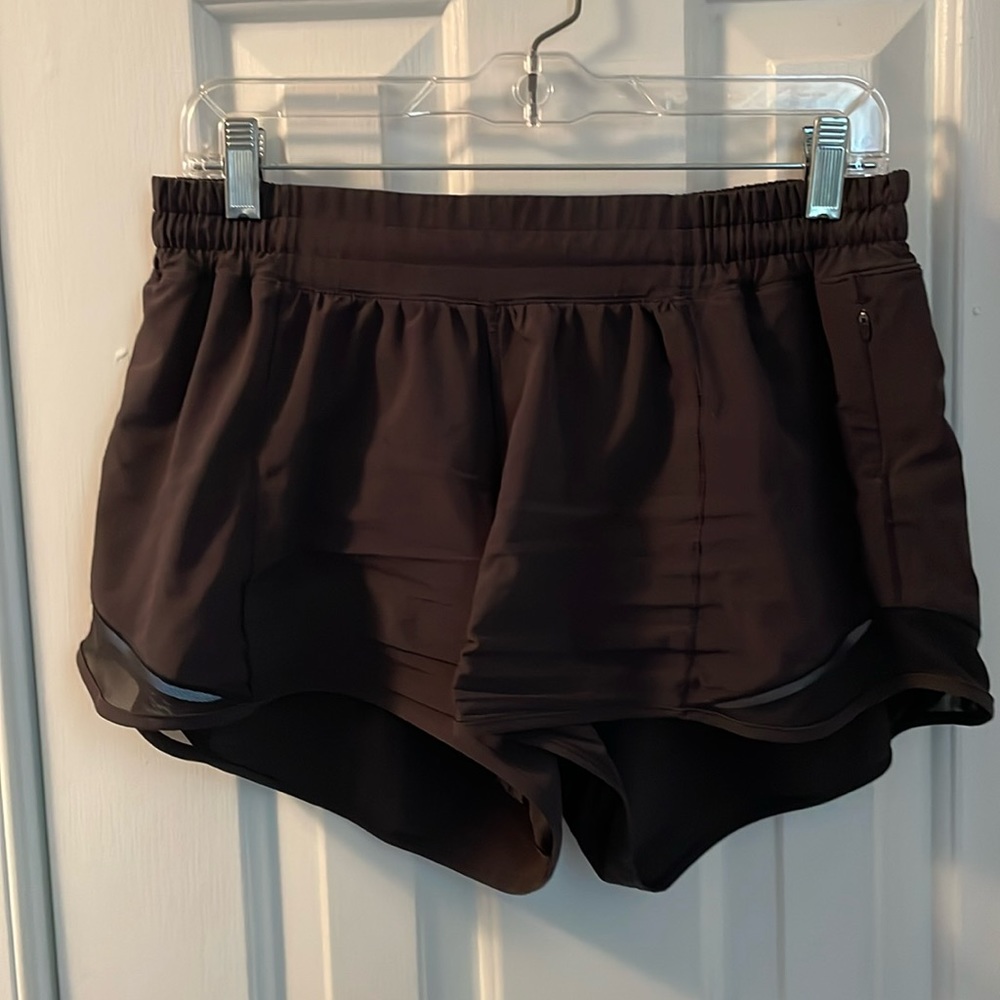 Lululemon black shorts 10